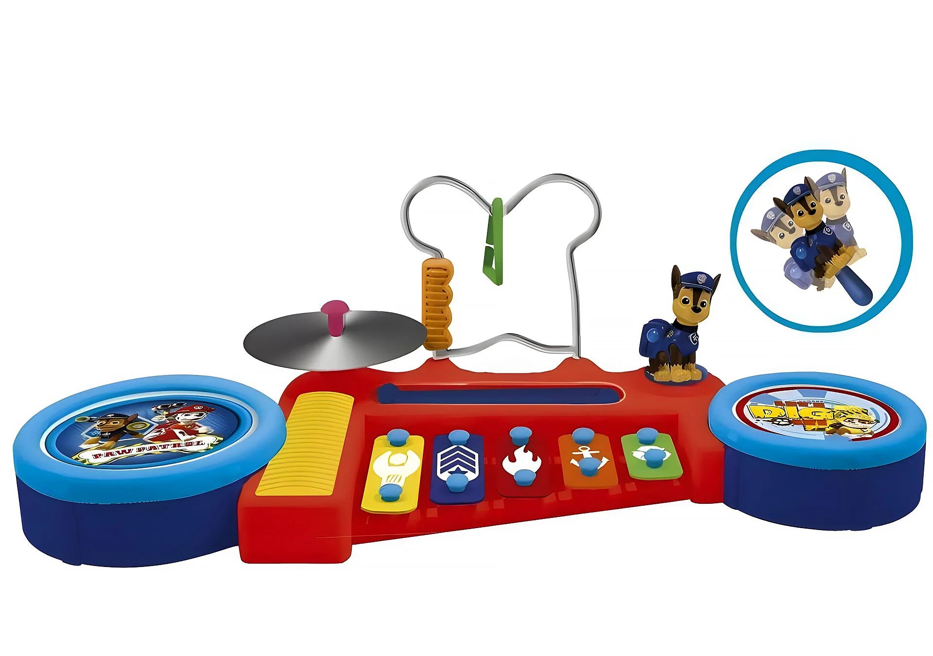 PAW PATROL 2521 Percussion Musical Instrument Set for Kids TOYBOX