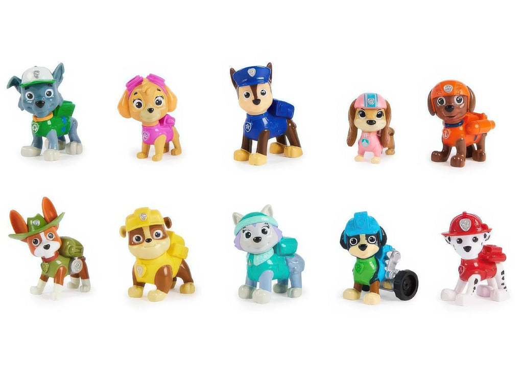 PAW Patrol Action Pack Pups 10 Gift Set with Collectible Figures