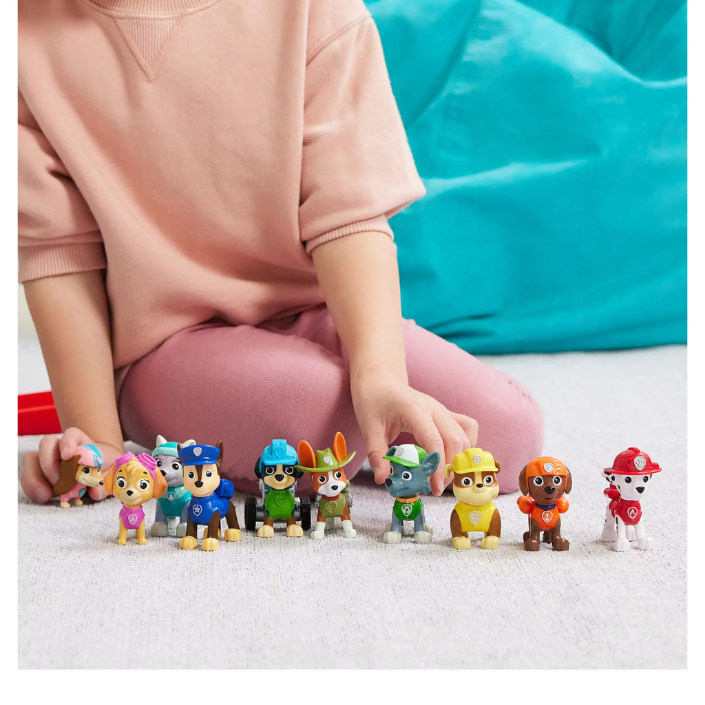 PAW Patrol Action Pack Pups 10 Gift Set with Collectible Figures
