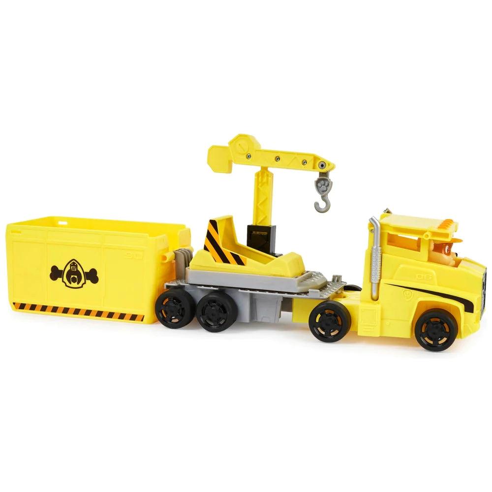 PAW Patrol Big Truck Pup’s Rubble Transforming Toy Truck - TOYBOX