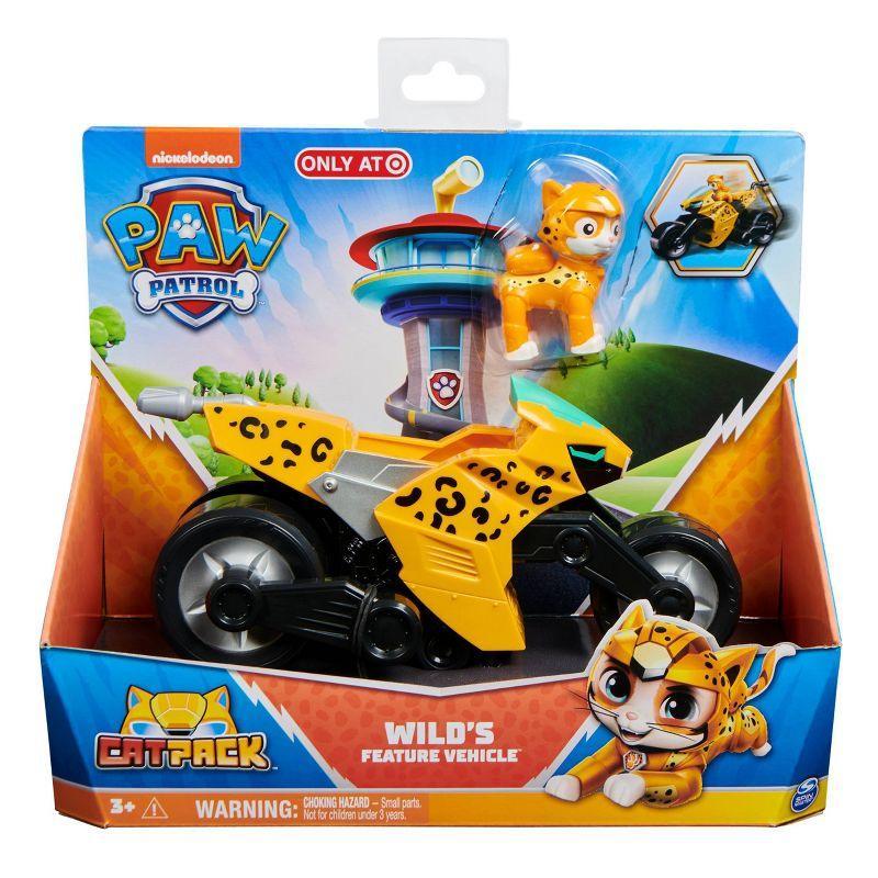 PAW Patrol Cat Pack Wild's Transforming Toy Motorcycle - TOYBOX