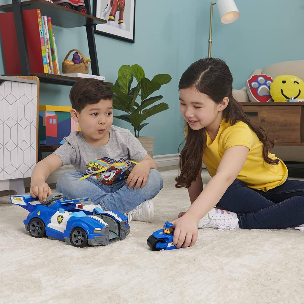 PAW Patrol Chase’s 2-in-1 Transforming Movie City Cruiser - TOYBOX Toy Shop