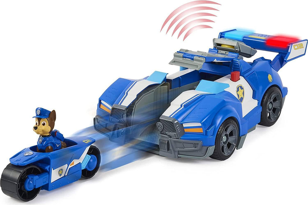 PAW Patrol Chase’s 2-in-1 Transforming Movie City Cruiser - TOYBOX Toy Shop