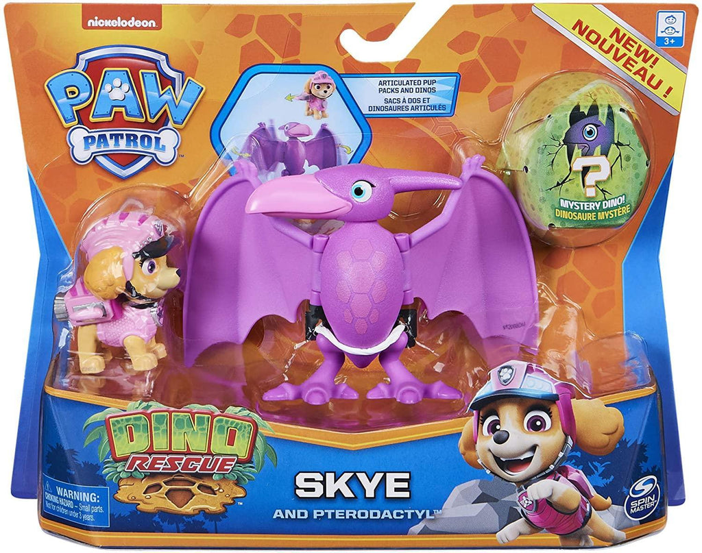 PAW Patrol Dino Rescue Dino Action Pack Pup Skye - TOYBOX Toy Shop