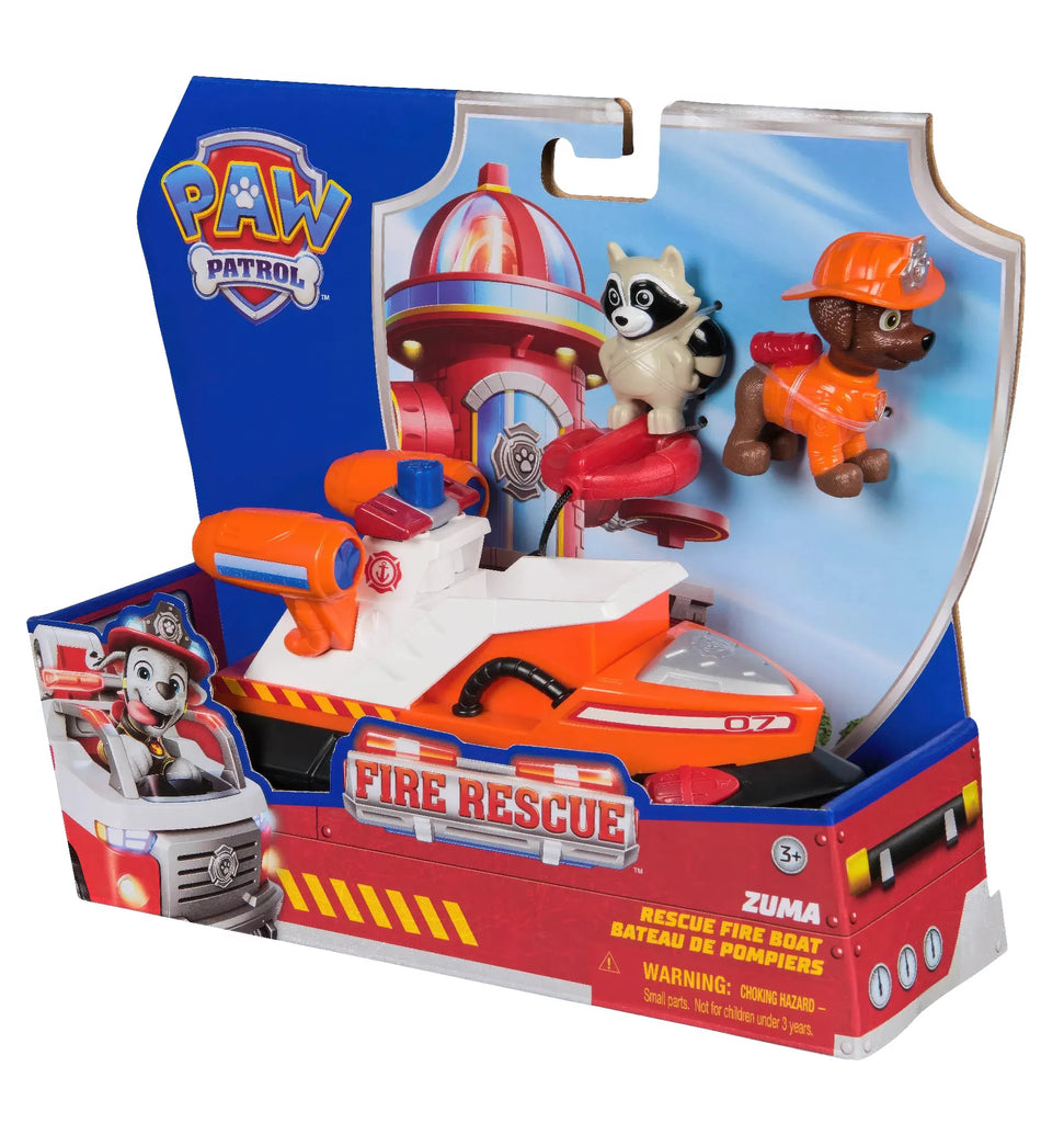 PAW Patrol Fire Rescue Boat Zuma