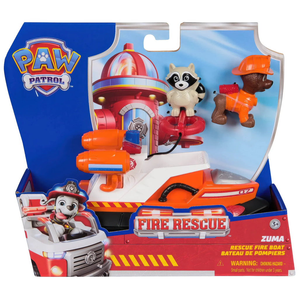 PAW Patrol Fire Rescue Boat Zuma