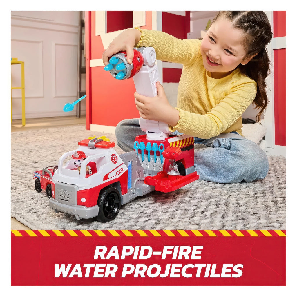 PAW Patrol Fire Rescue Deluxe Rapid Reload Fire Truck