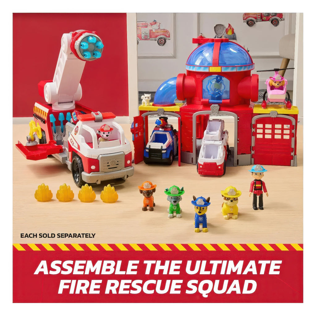 PAW Patrol Fire Rescue Deluxe Rapid Reload Fire Truck