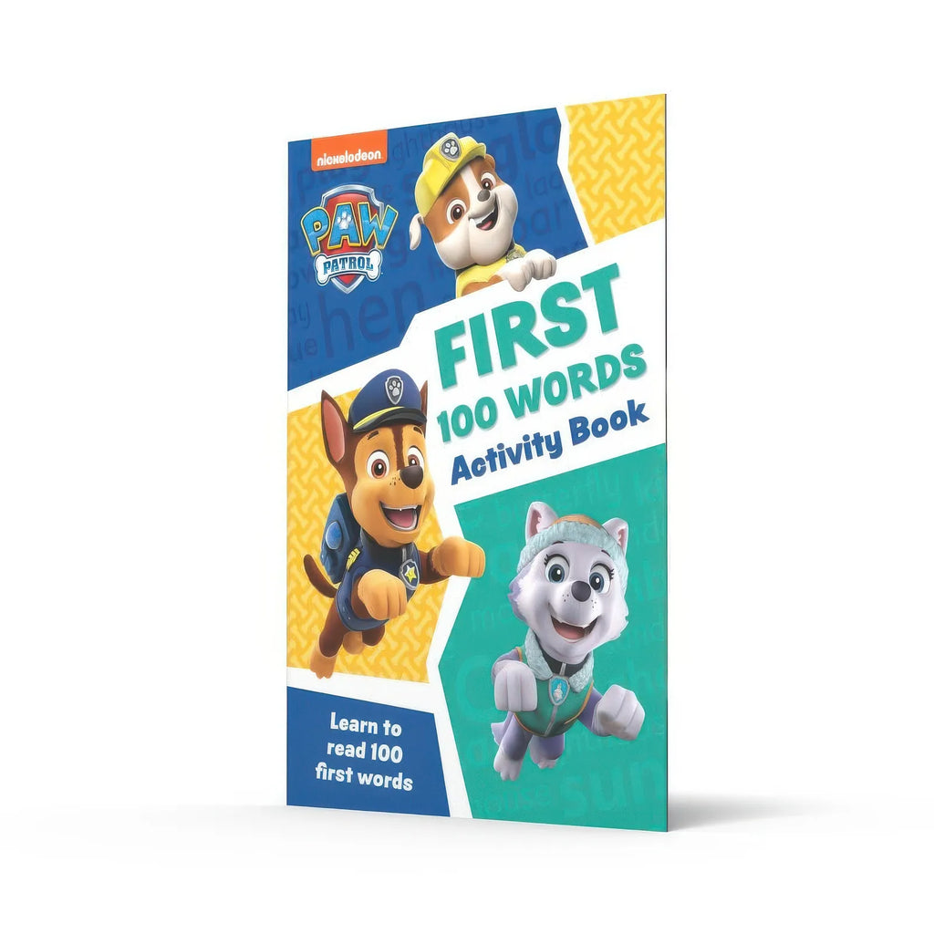 PAW Patrol First 100 Words Activity Book