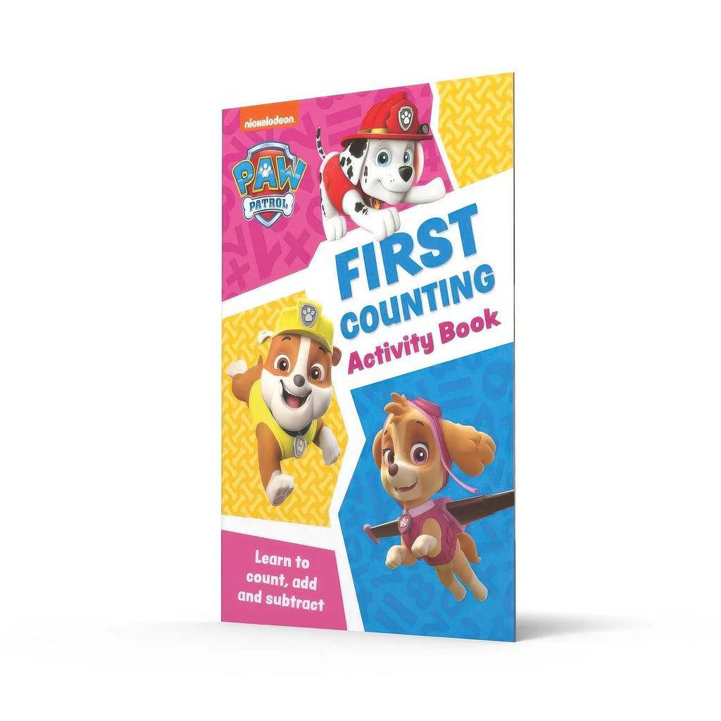 PAW Patrol First Counting Activity Book