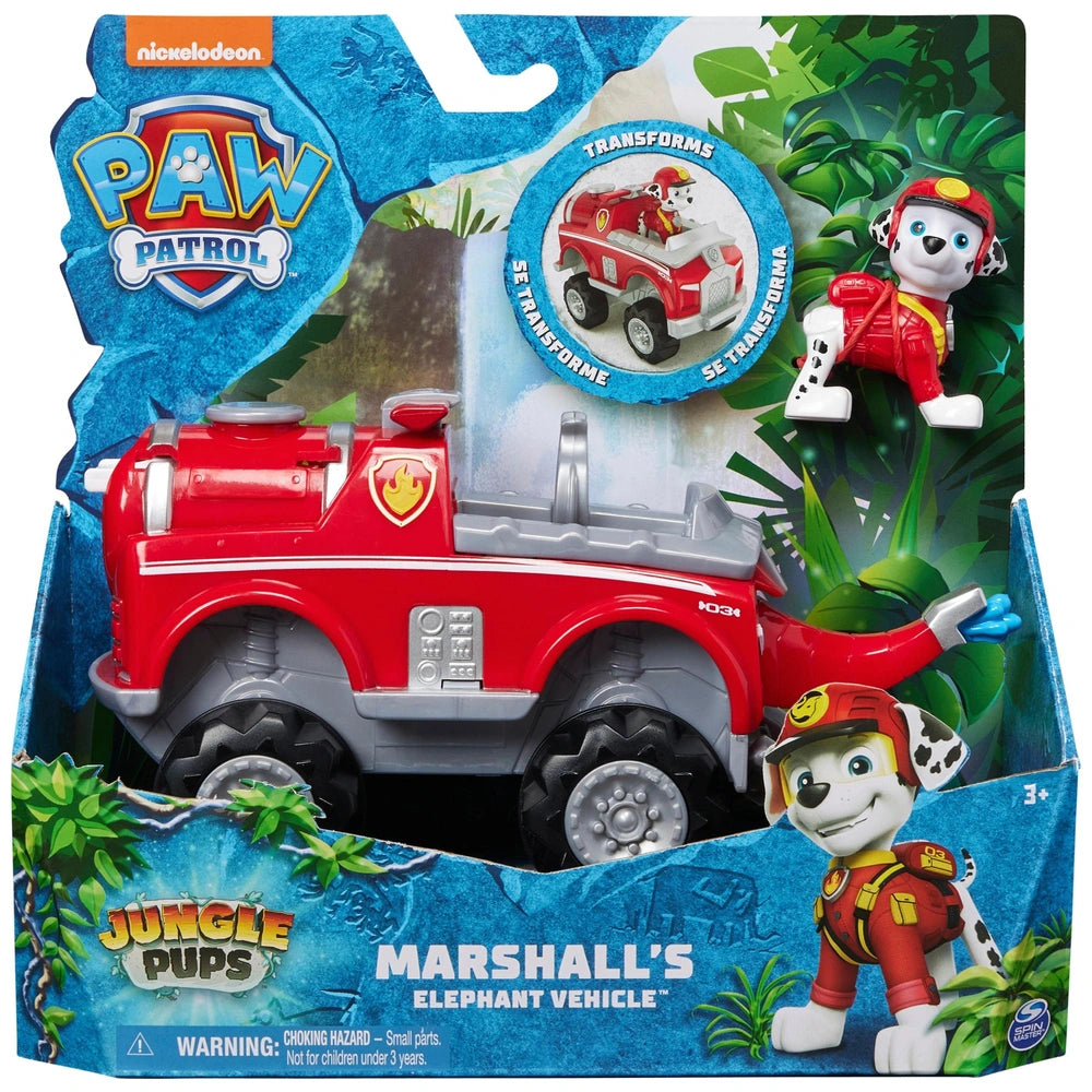 PAW Patrol Jungle Pups – Marshall Elephant Rescue Vehicle - TOYBOX Toy Shop