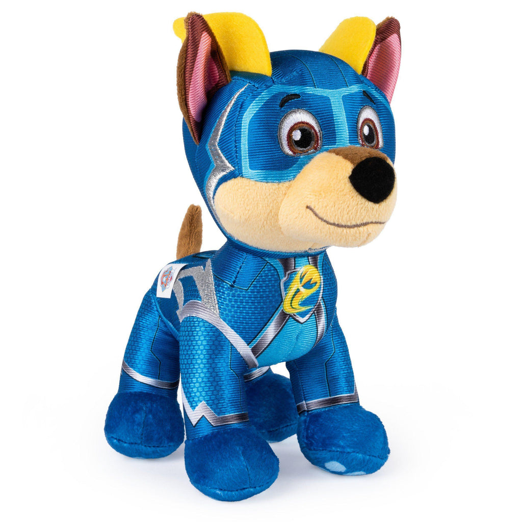 PAW Patrol Mighty Pups Super PAWs Chase Stuffed Animal Plush 8-inch - TOYBOX Toy Shop