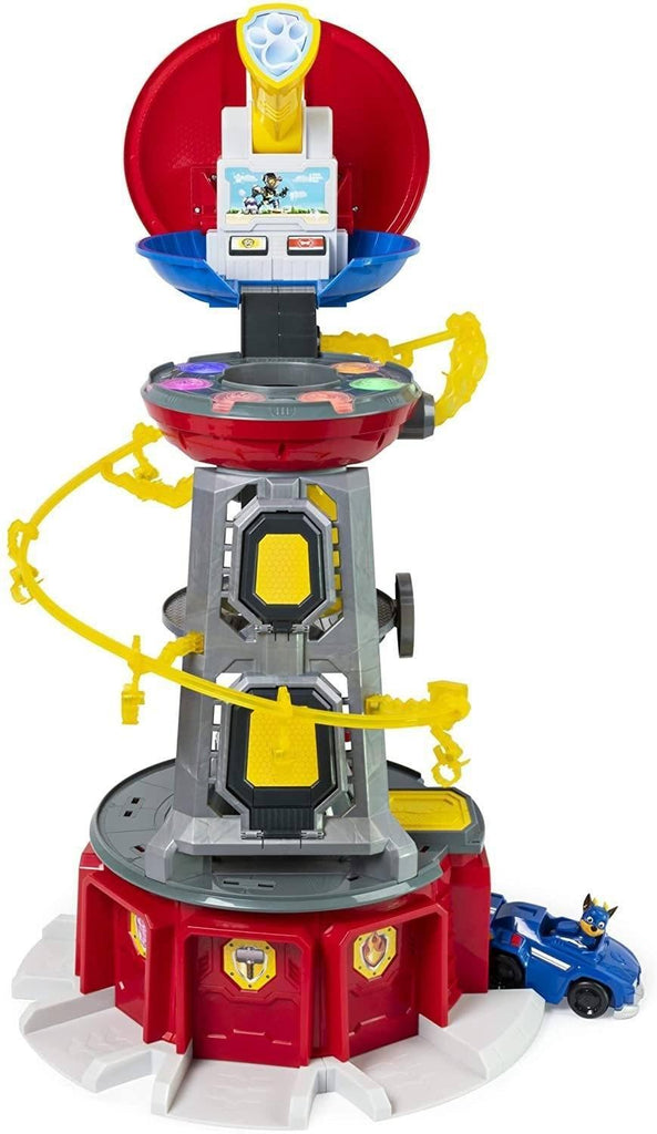 PAW Patrol Mighty Pups Super PAWs Lookout Tower Playset with Lights and Sounds - TOYBOX