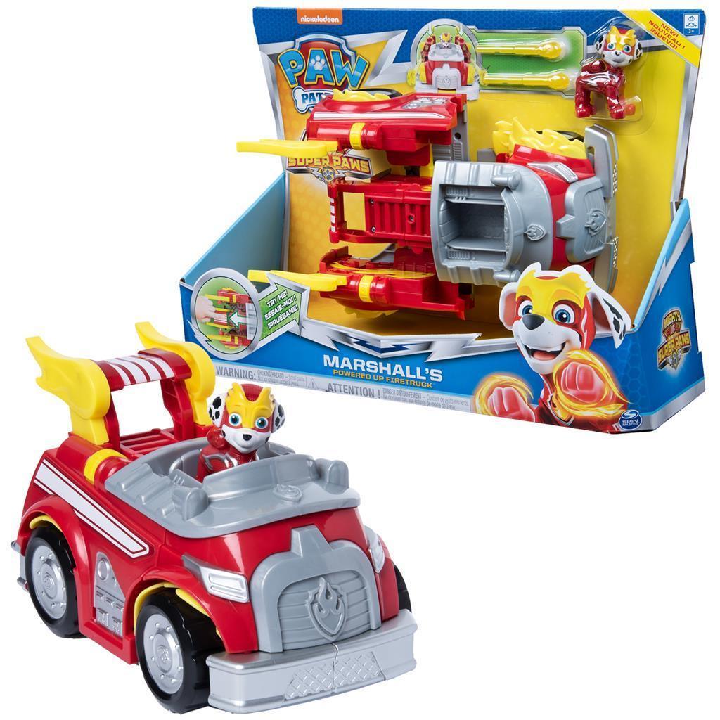 PAW Patrol Mighty Pups SuperPaws Power Changing Vehicles - Assorted - TOYBOX Toy Shop