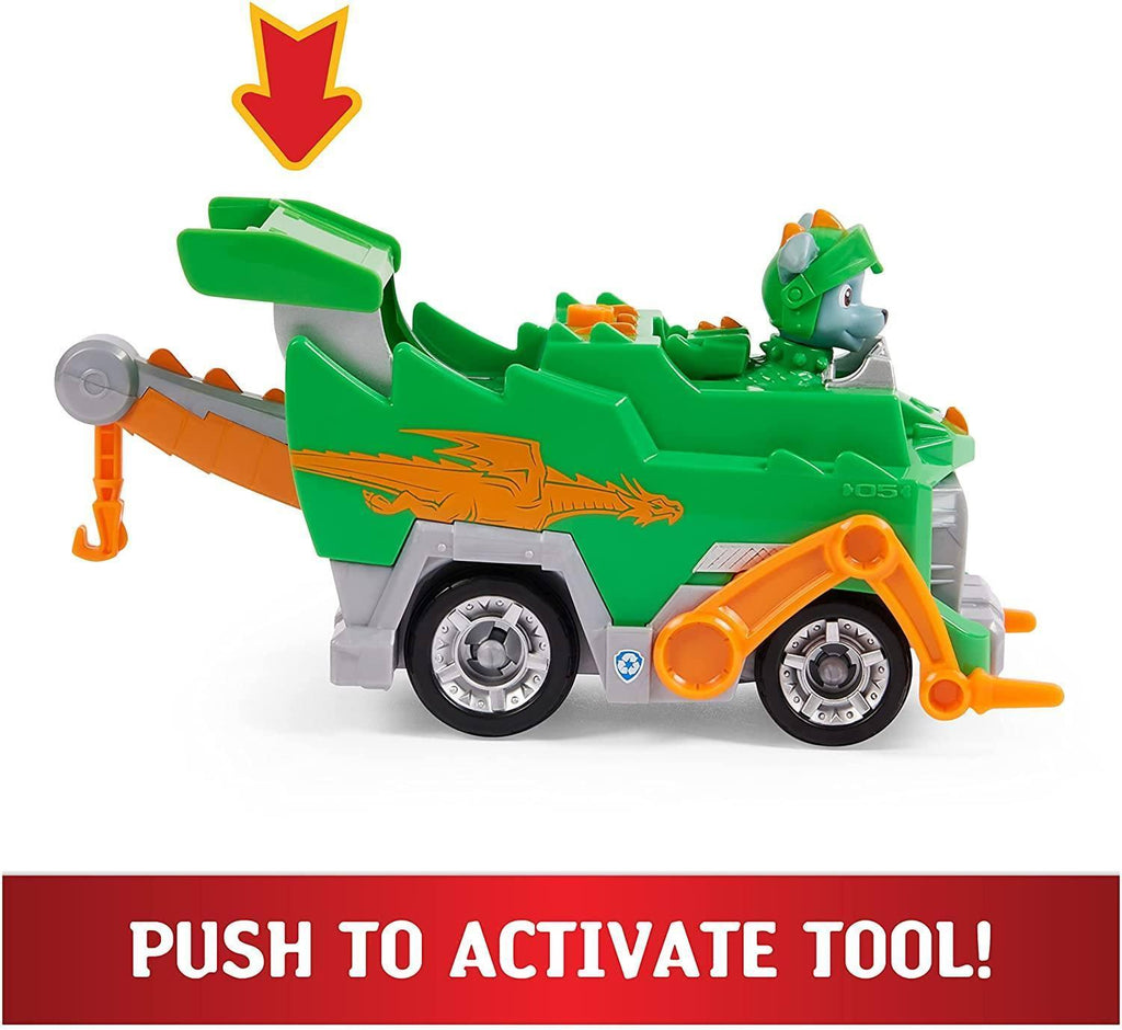 PAW Patrol Rescue Knights Rocky Transforming Car - TOYBOX Toy Shop