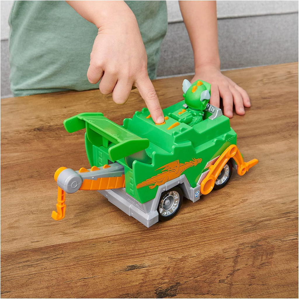 PAW Patrol Rescue Knights Rocky Transforming Car - TOYBOX Toy Shop