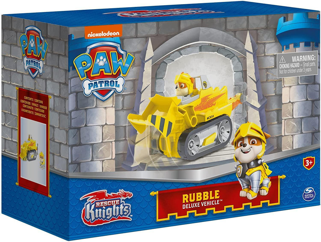 PAW Patrol Rescue Knights Rubble Transforming Car - TOYBOX Toy Shop