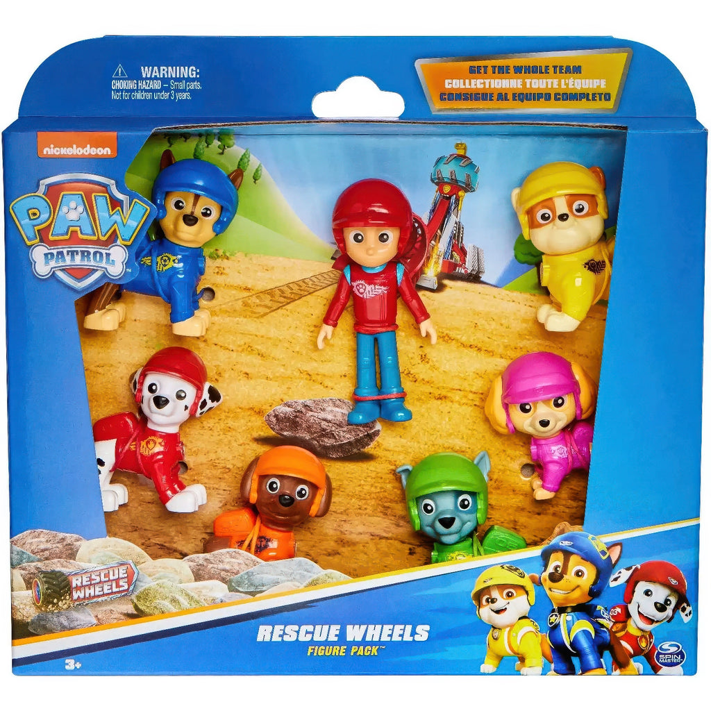 PAW Patrol Rescue Wheels Figure Pack