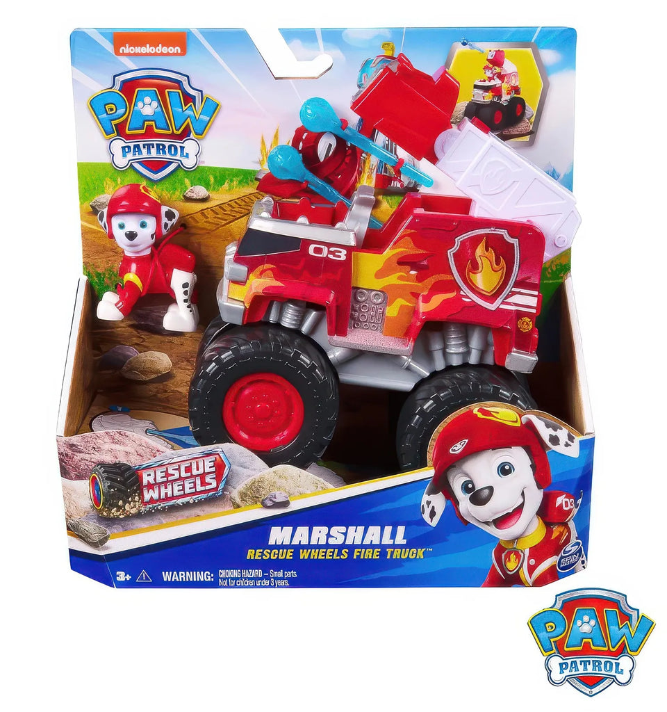 PAW Patrol Rescue Wheels Marshall Firetruck