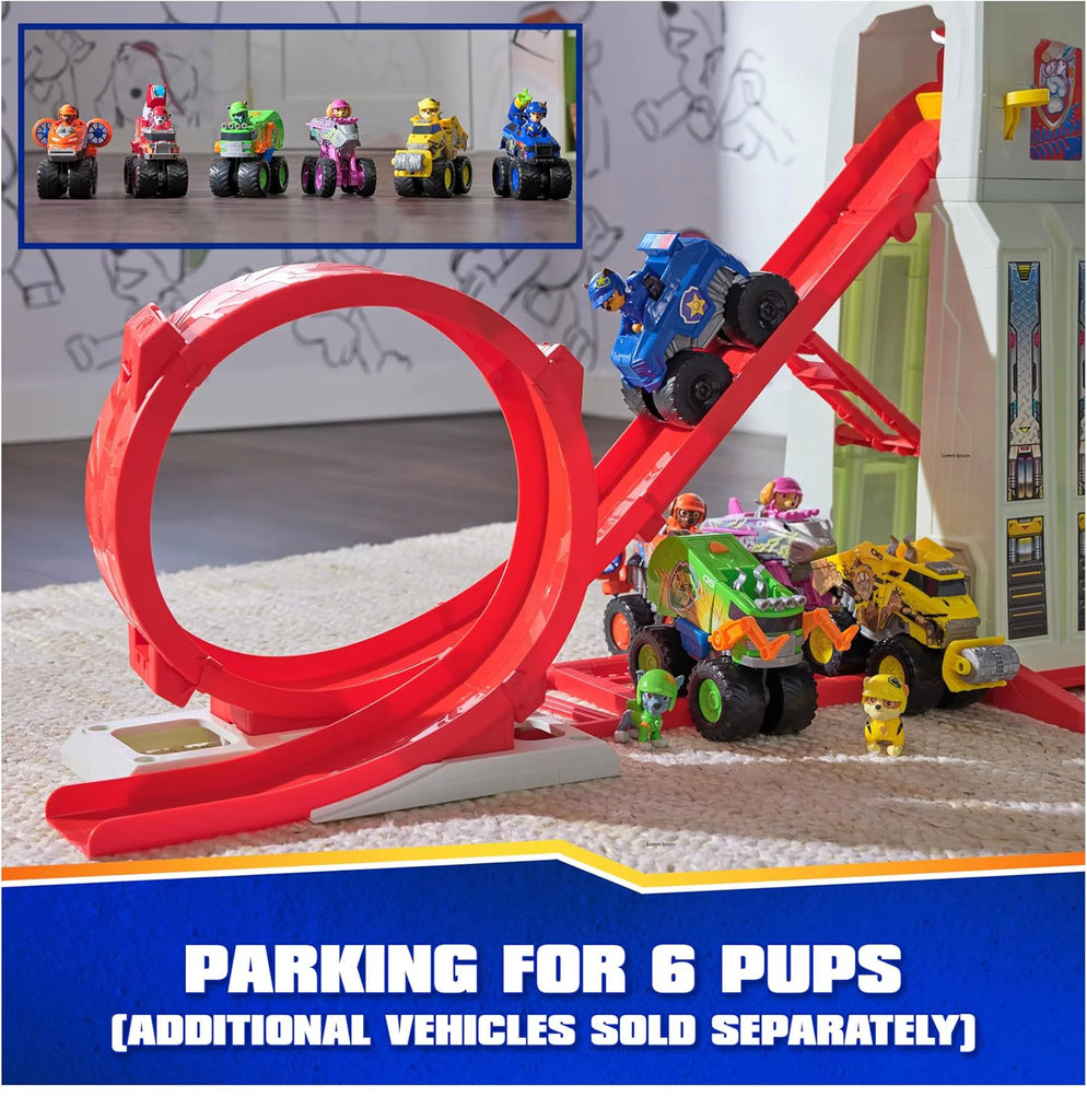 PAW Patrol Rescue Wheels Super Loop Tower HQ Playset - TOYBOX Toy Shop