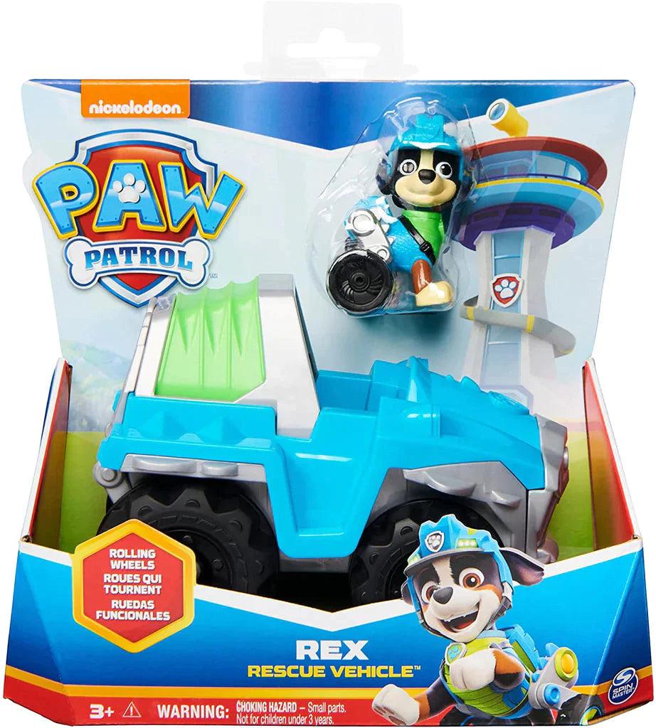 PAW Patrol Rex’s Dinosaur Rescue Vehicle with Figure - TOYBOX Toy Shop