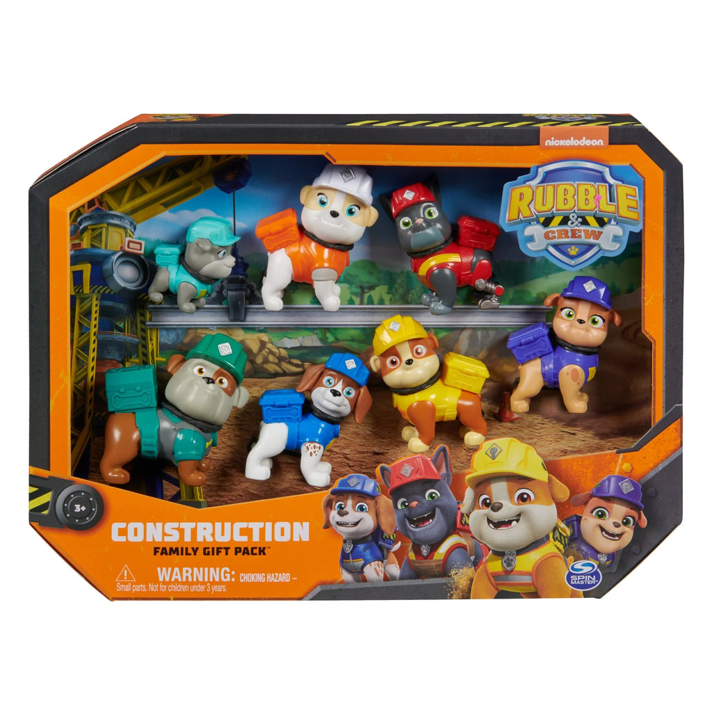PAW Patrol: Rubble & Crew Construction Family Figure Gift Pack - TOYBOX Toy Shop