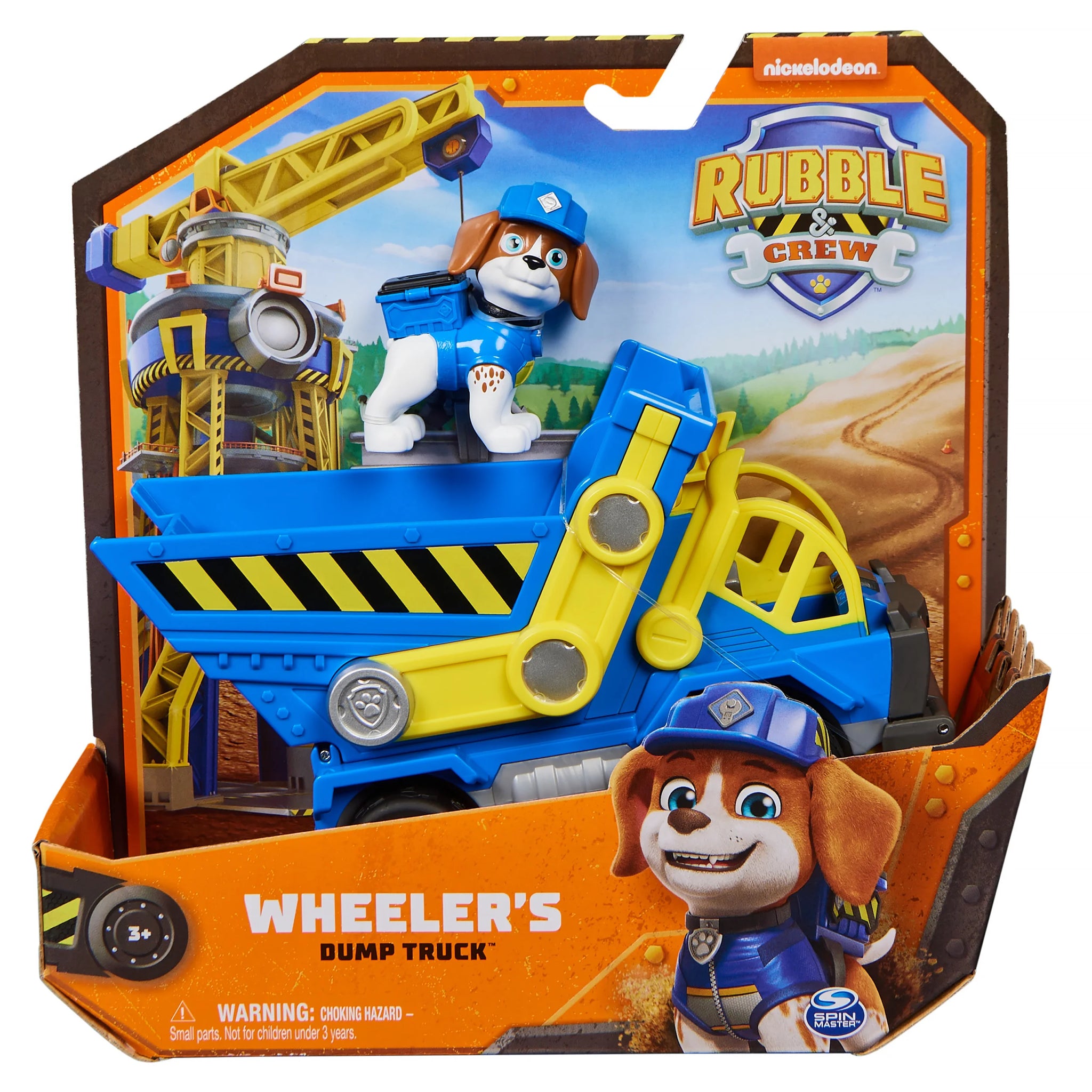 PAW Patrol Rubble Crew Rubble Crew Wheeler s Dump Truck Vehicle TOYBOX