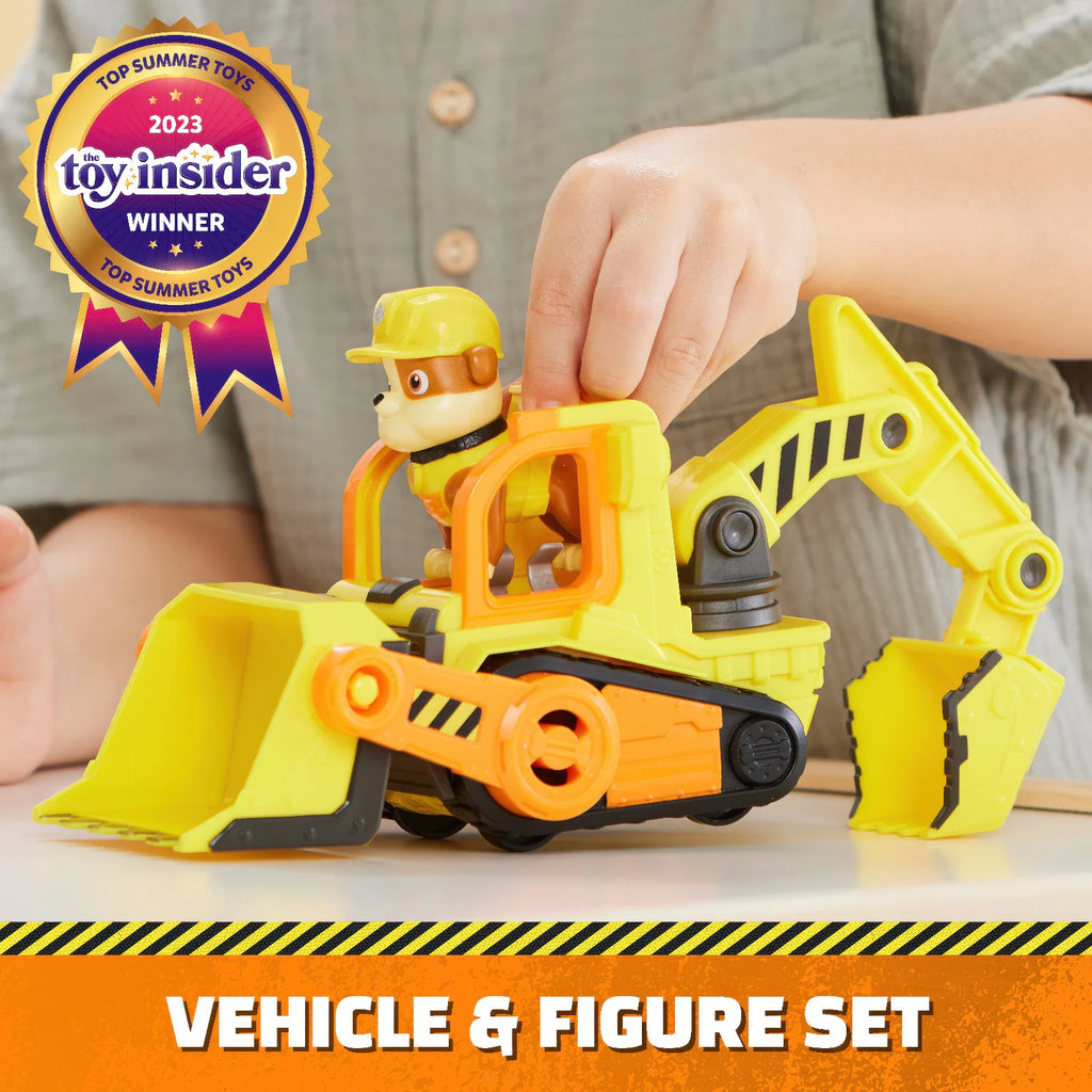 PAW Patrol Rubble & Crew Rubble’s Bulldozer Vehicle - TOYBOX Toy Shop