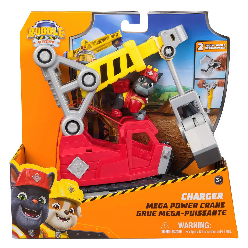 PAW Patrol Rubble and Crew Mega Power Crane