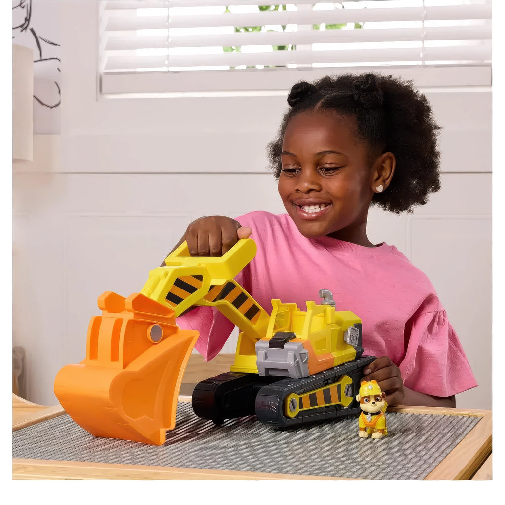 PAW Patrol Rubble and Crew Rubble Ultimate Tool Bulldozer