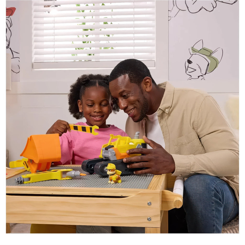 PAW Patrol Rubble and Crew Rubble Ultimate Tool Bulldozer