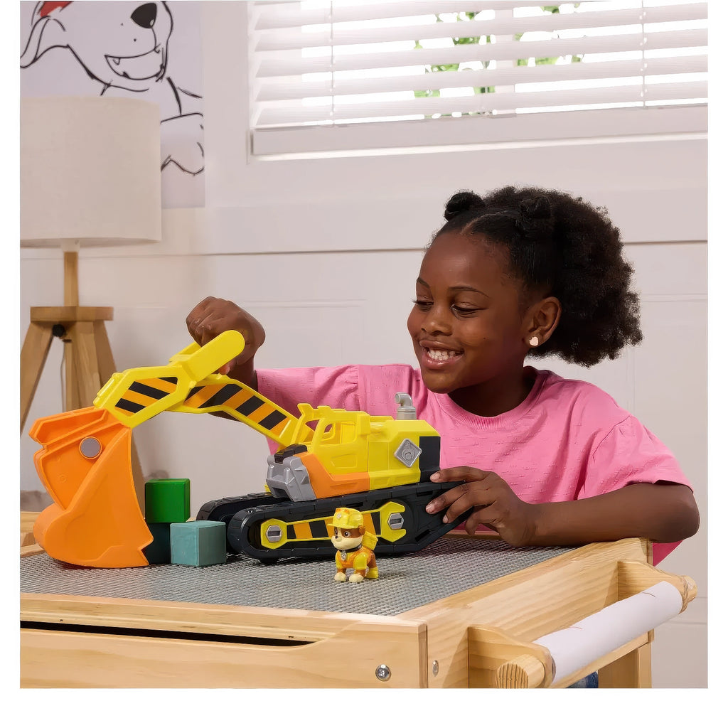 PAW Patrol Rubble and Crew Rubble Ultimate Tool Bulldozer