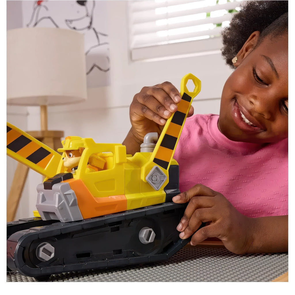 PAW Patrol Rubble and Crew Rubble Ultimate Tool Bulldozer