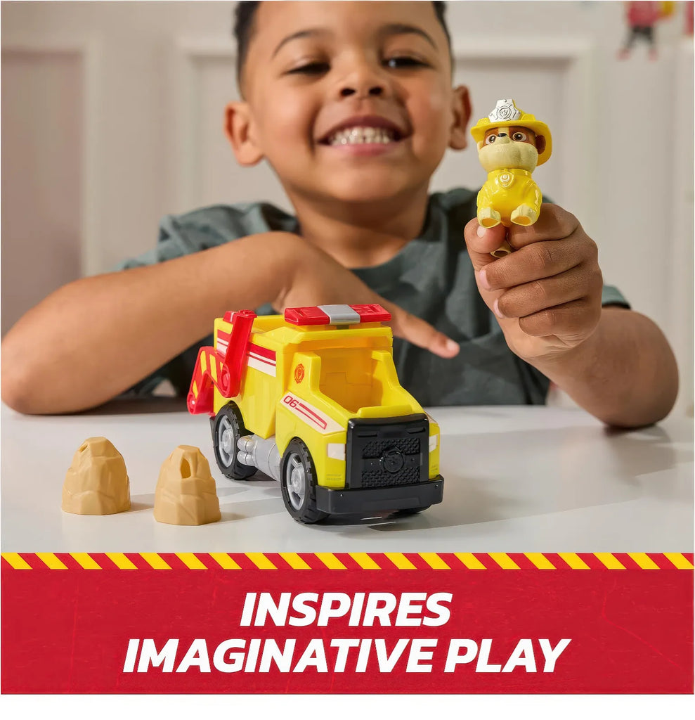 PAW Patrol Rubble Rescue Fire Dump Truck