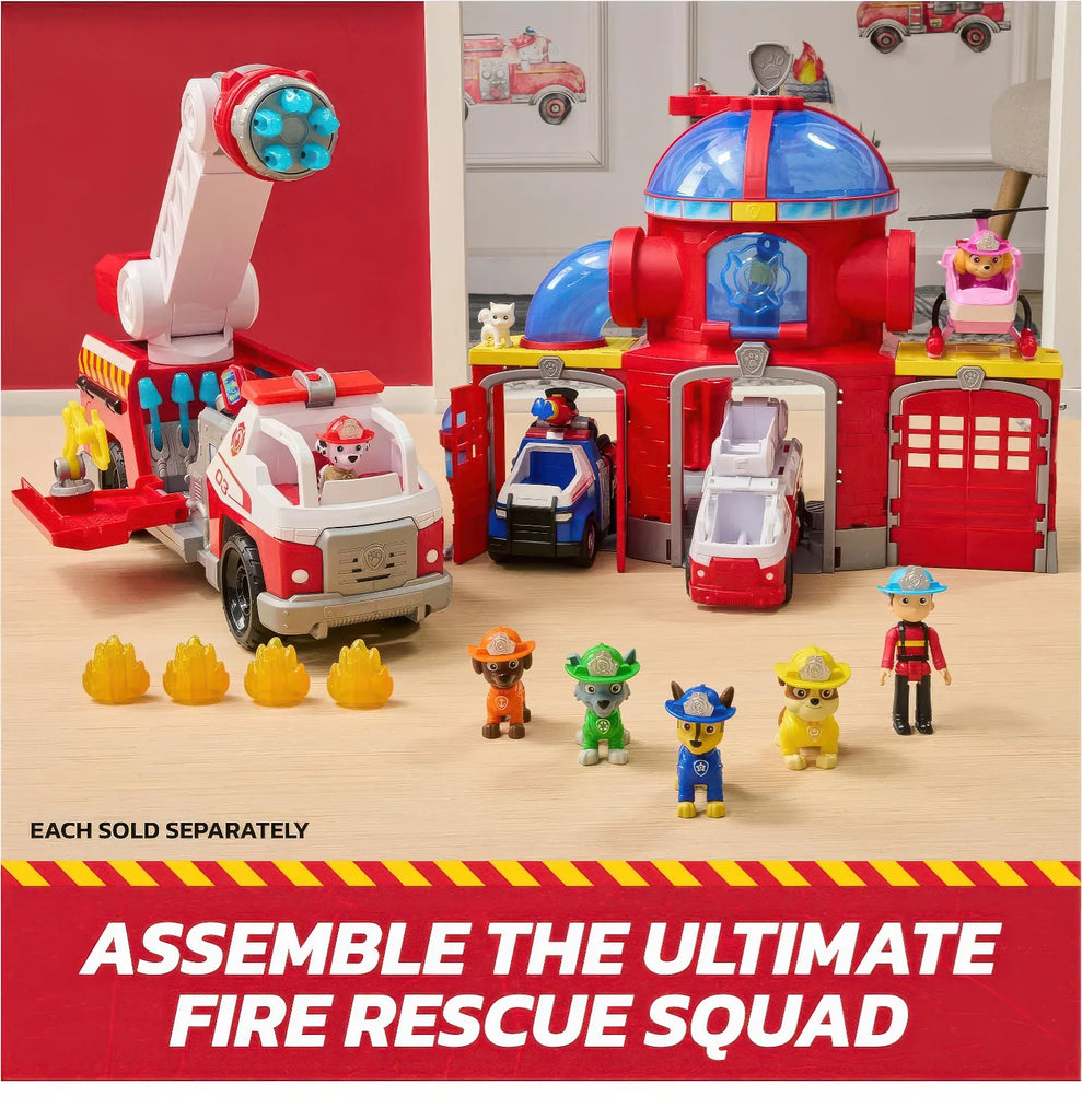 PAW Patrol Rubble Rescue Fire Dump Truck