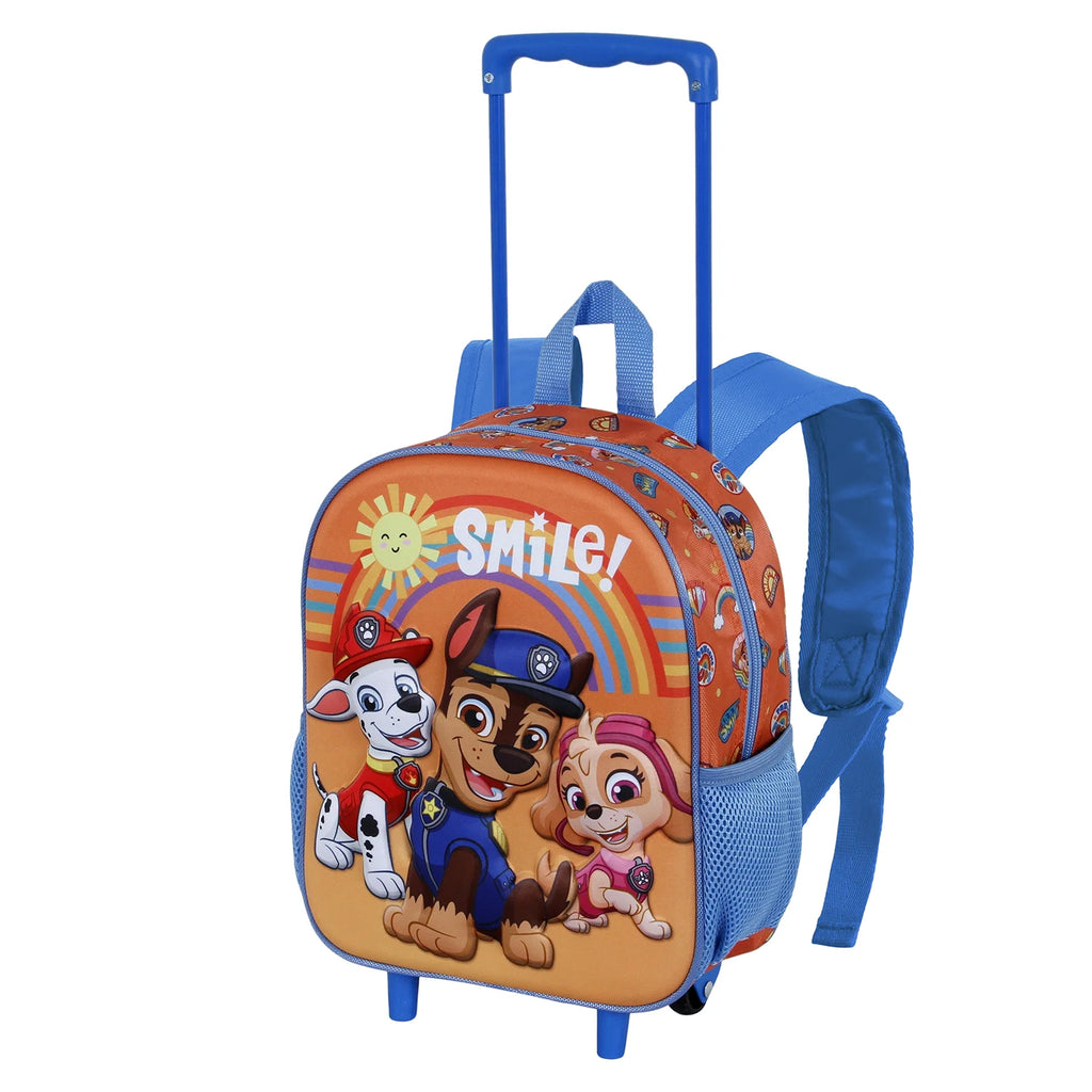 PAW PATROL Paweome-Small 3D Backpack with Wheels - TOYBOX Toy Shop