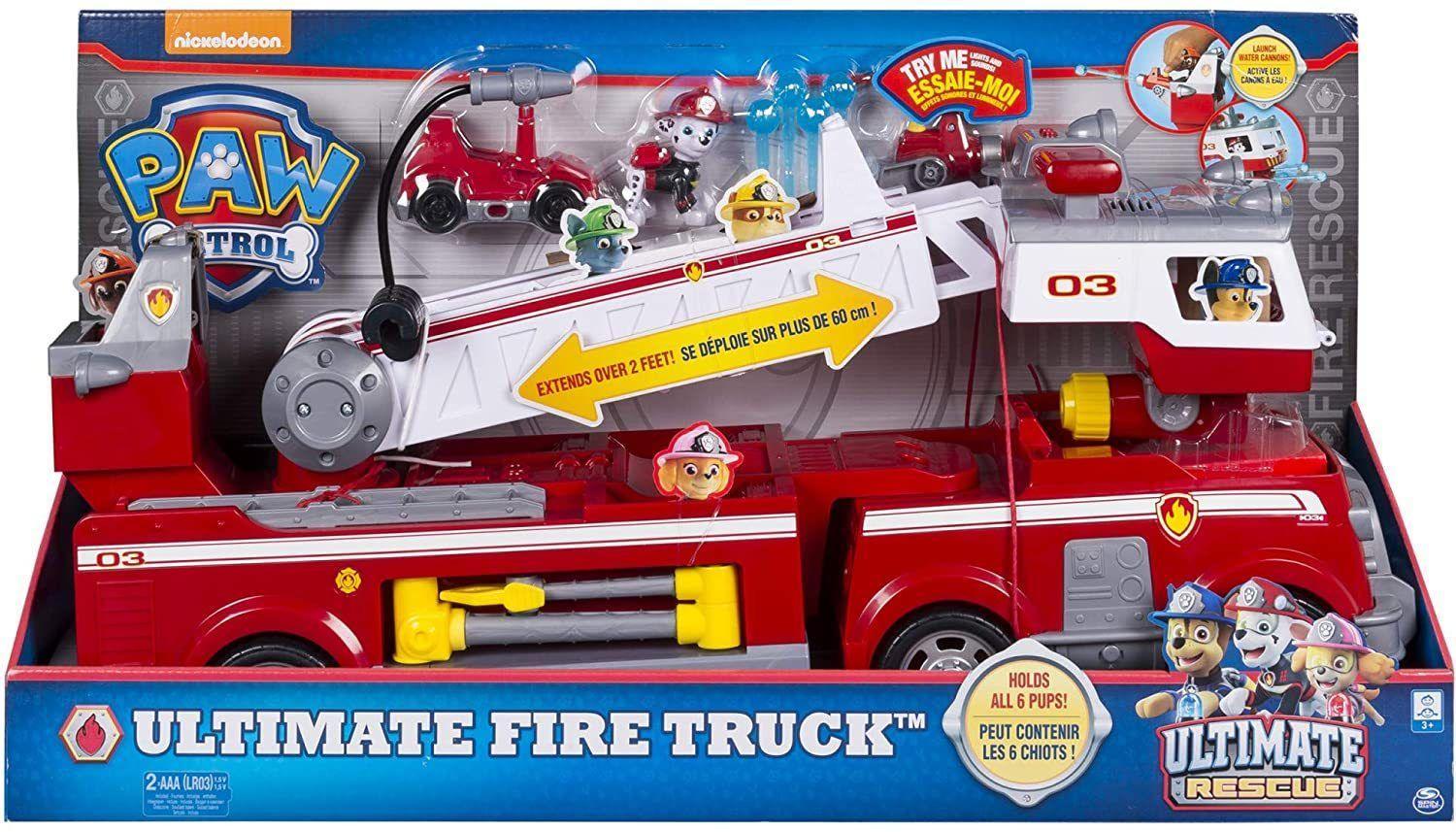 Paw Patrol Ultimate Rescue Toys Marshall Rescue Fire Paw Patrol