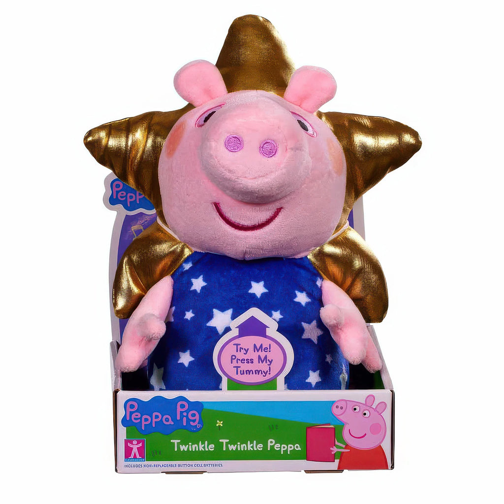 Peppa Pig Nursery Rhymes Talking Plush -Twinkle Twinkle Peppa - TOYBOX Toy Shop