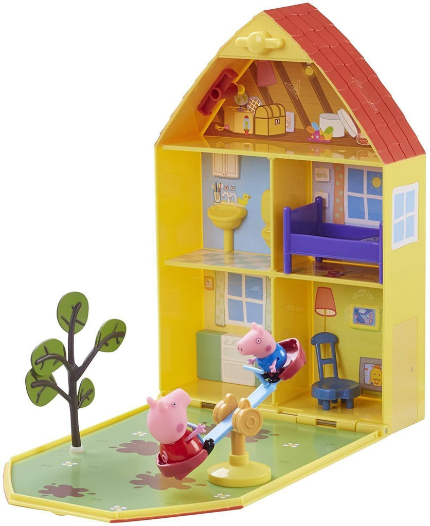 Peppa Pig 06156 Peppa's House & Garden Playset - TOYBOX Toy Shop