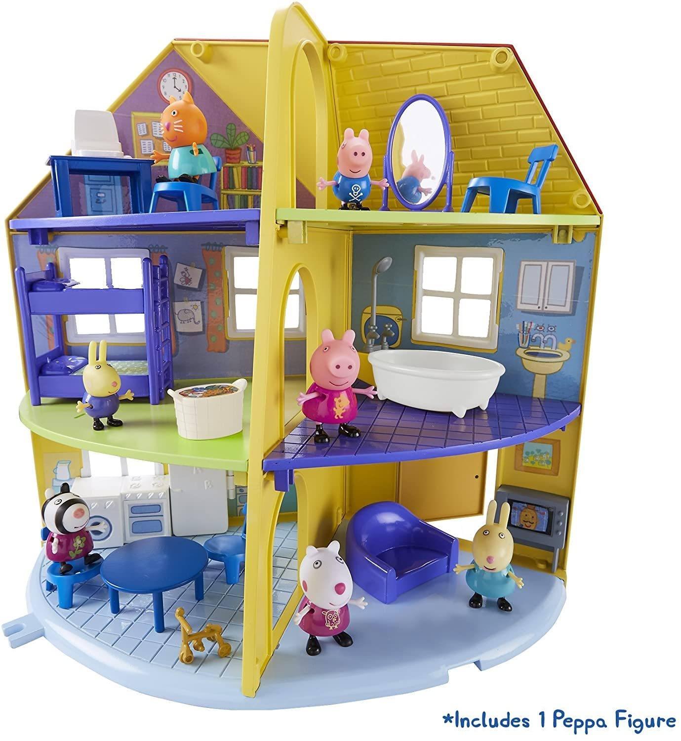 House Peppa Pig Playset Amazon Peppa's Petting Farm Fun Playset