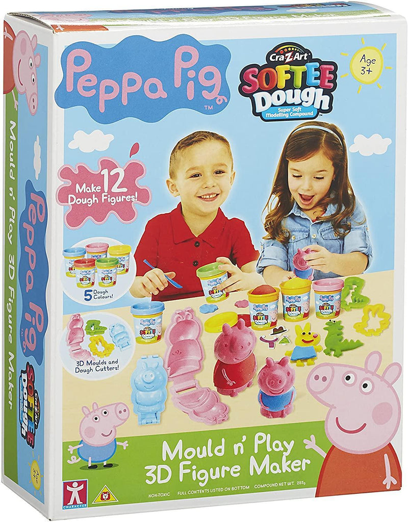 Peppa Pig 21027 Dough Mould and Play 3D Figure Maker - TOYBOX Toy Shop