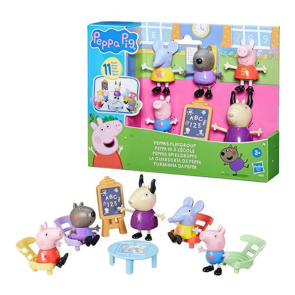 Peppa Pig Adventures School Playgroup Playset - TOYBOX Toy Shop