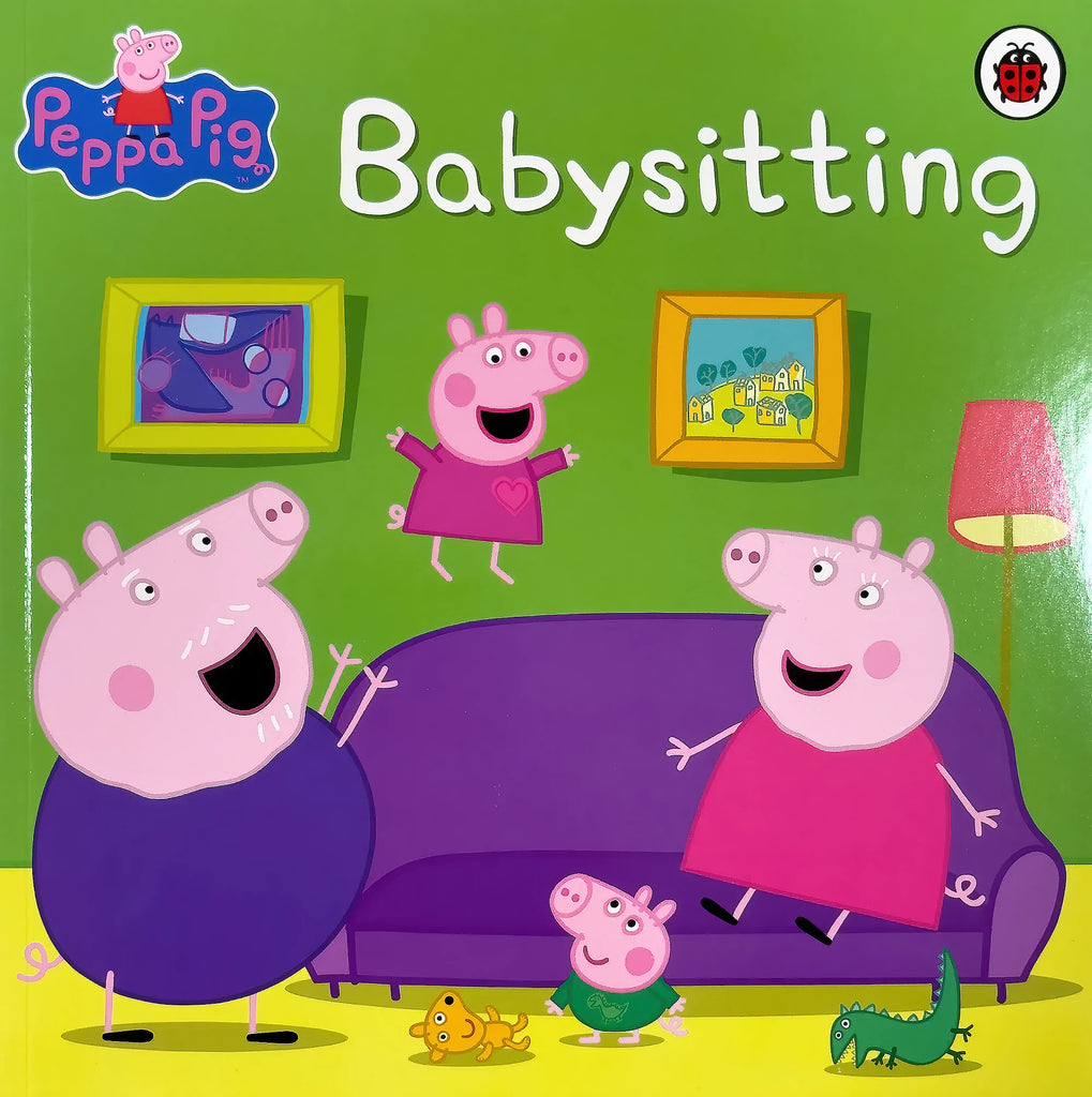 Peppa Pig: Babysitting Paperback Book