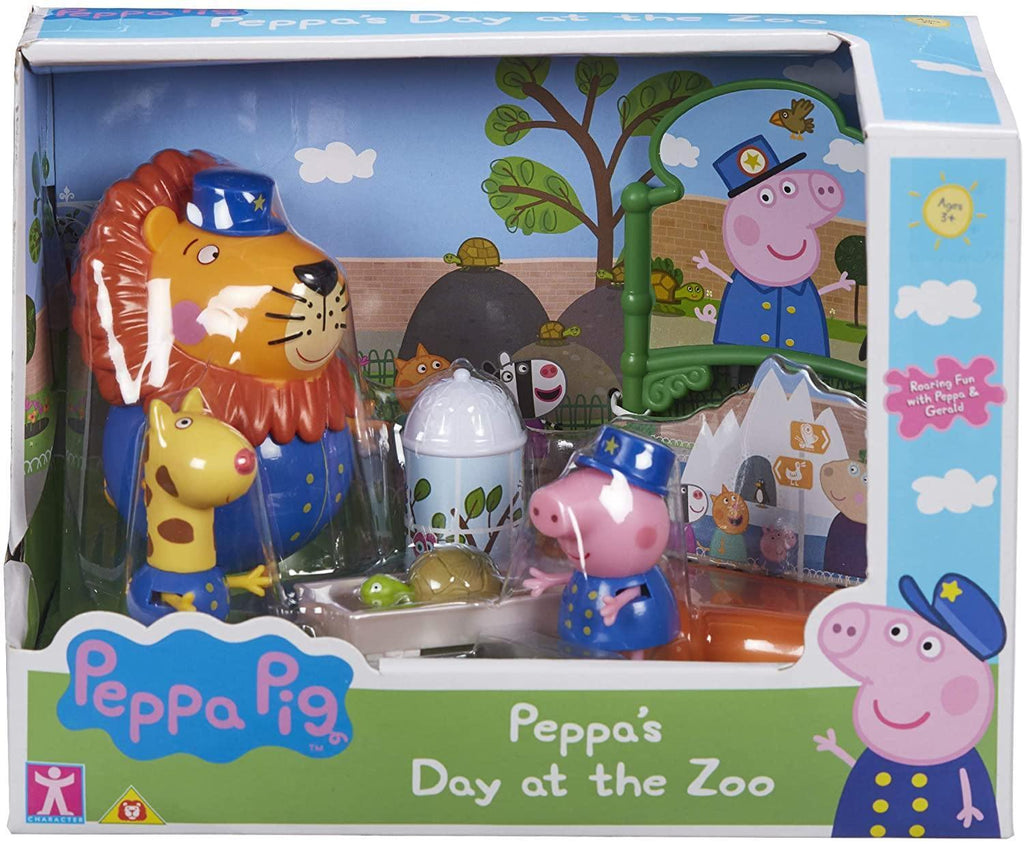 Peppa Pig Day At the Zoo Leo The Lion Set - TOYBOX Toy Shop