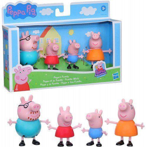 Peppa Pig Family 4 Figure Pack - Assorted - TOYBOX Toy Shop