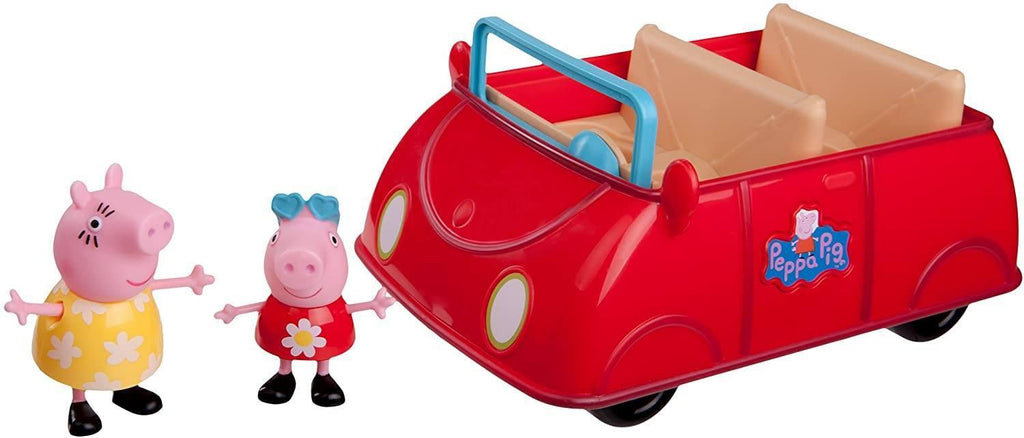 Peppa Pig Family Red Car - TOYBOX