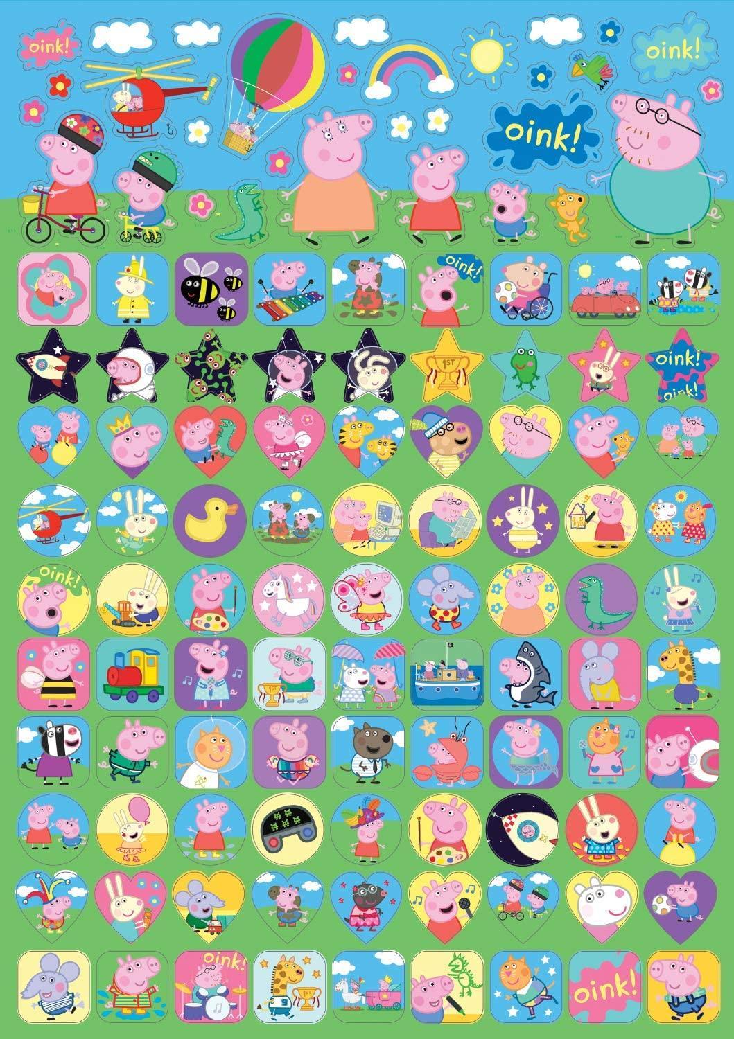 Peppa Pig Mega Sticker Pack | Buy Online at ♥️ TOYBOX