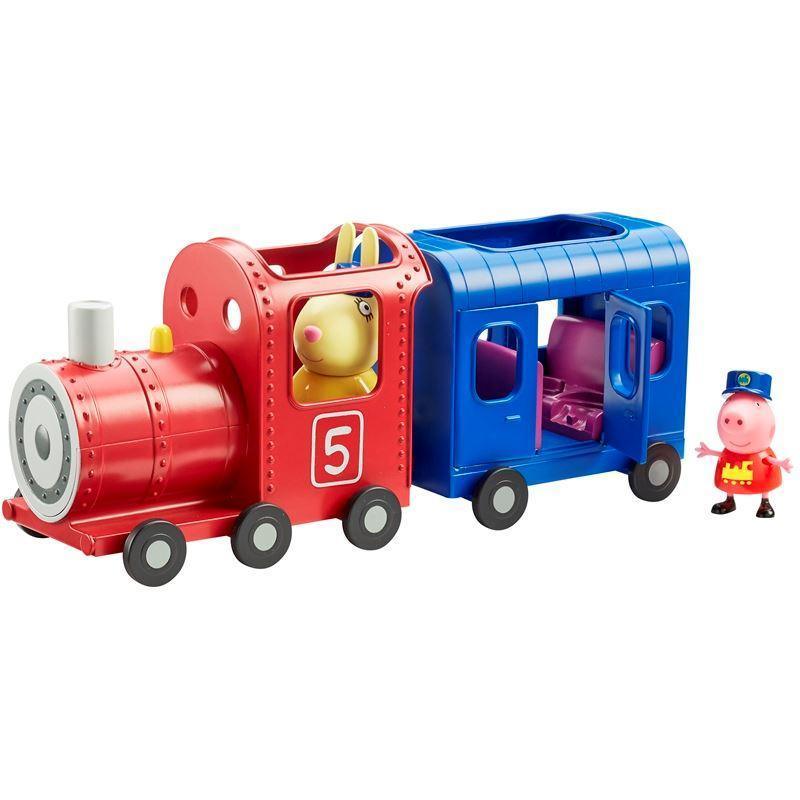 Peppa Pig Miss Rabbit's Train & Carriage - TOYBOX Toy Shop
