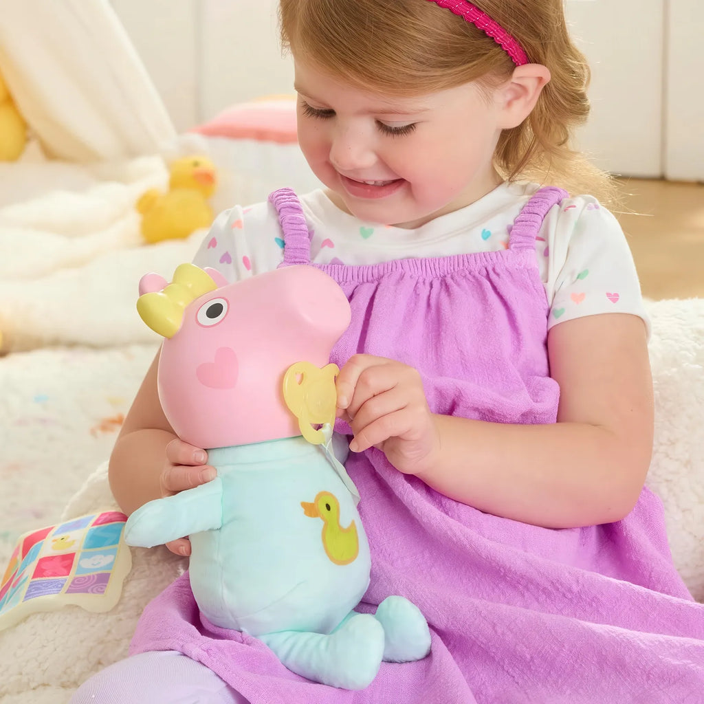 Peppa Pig Oinks and Snuggles Evie Interactive Baby Doll