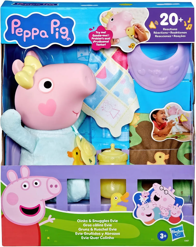 Peppa Pig Oinks and Snuggles Evie Interactive Baby Doll